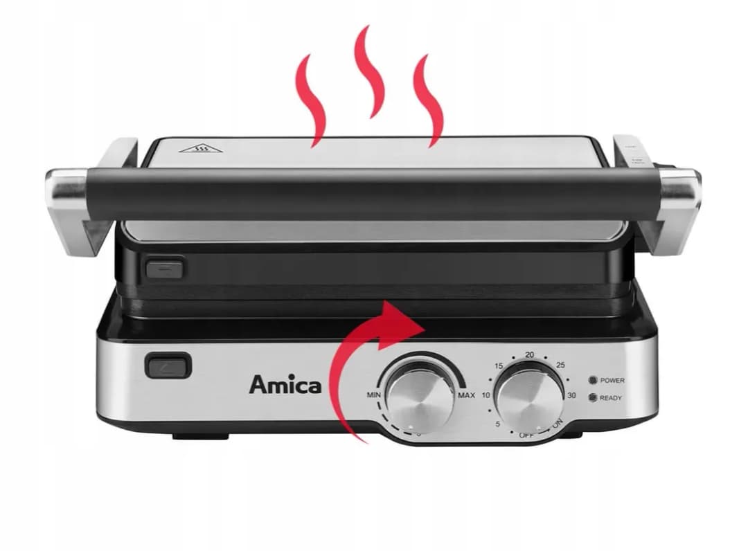 Grill elektryczny Amica GK4011 - opinie, funkcje i cena, które musisz znać